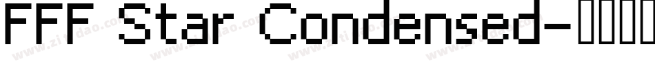 FFF Star Condensed字体转换